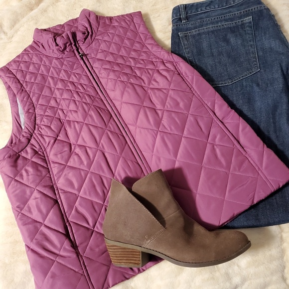 Croft & Barrow Puffer Vest - Picture 1 of 7